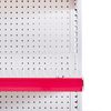 Double Sided Perforated Back Panel Shelf