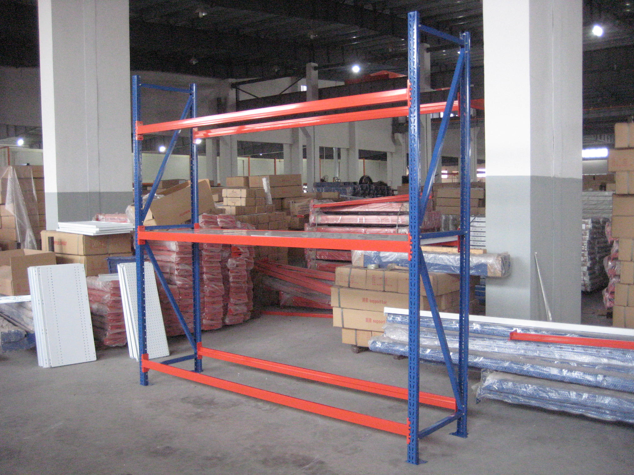 New middle duty warehouse rack