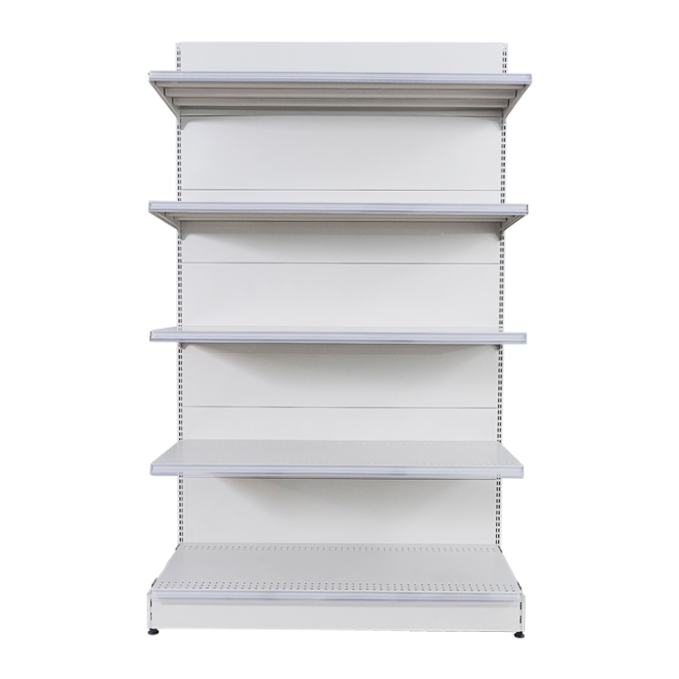 double sided durable store supermarket shelf